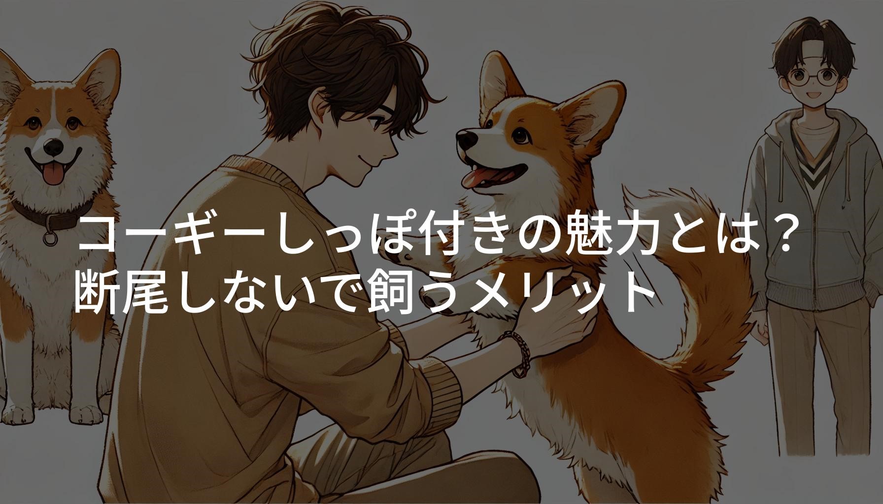 コーギーしっぽ付きの魅力とは？断尾しないで飼うメリット